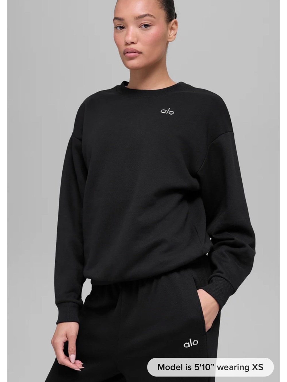 Alo yoga accolade Crewneck Sweater nwt size x large